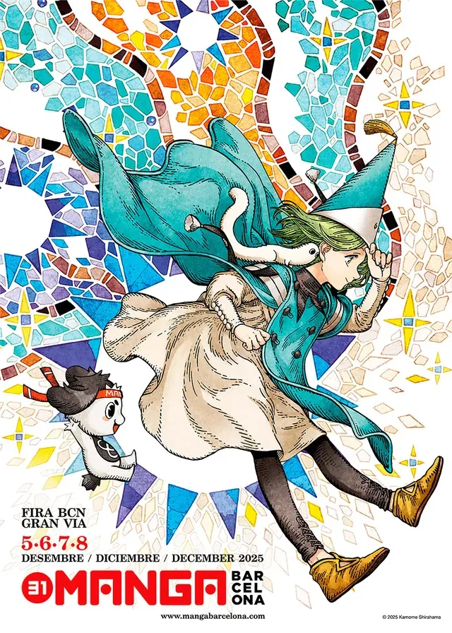 Cartel de Salón Manga Barcelona 2025