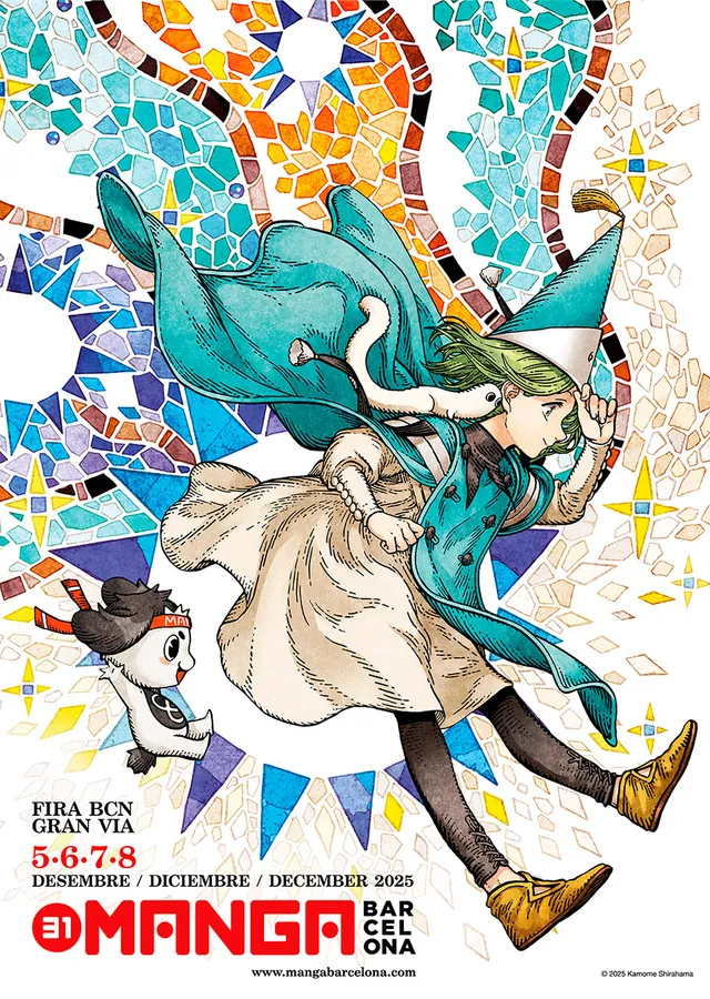 Cartel de Salón Manga Barcelona 2025