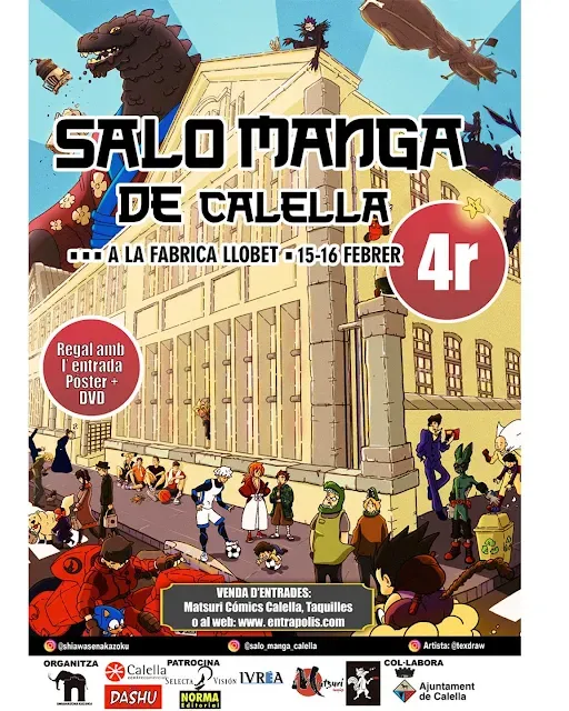 Cartel de Salón del Manga de Calella