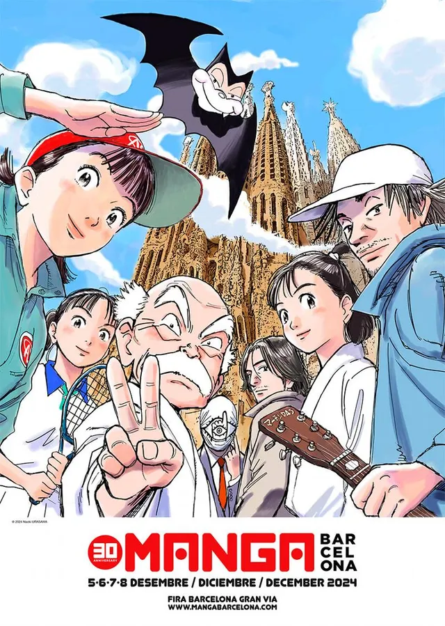 Cartel de Salón Manga Barcelona 2024