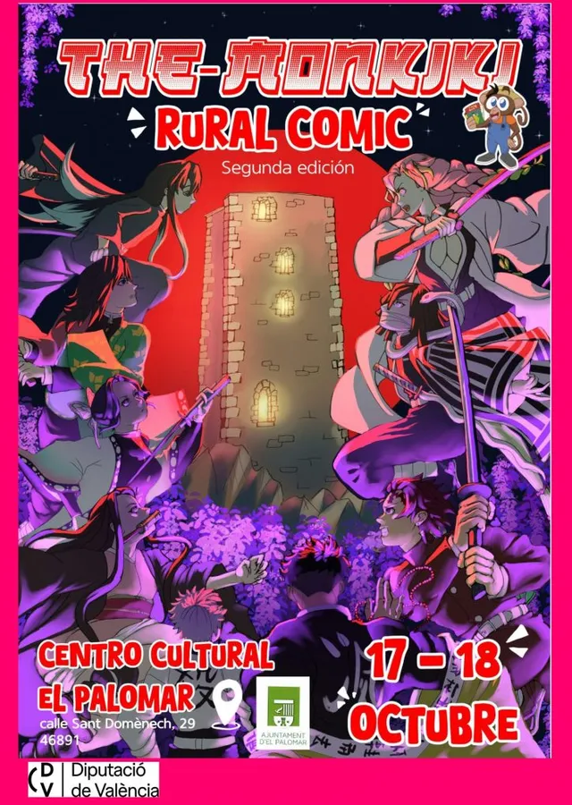 Cartel de The-Monkiki Rural Cómic 2
