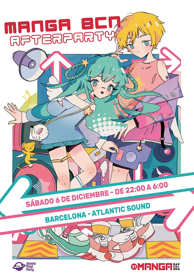 Cartel de Manga Barcelona Afterparty