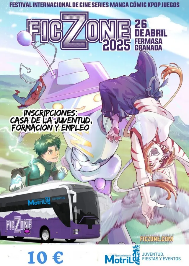 Cartel de FicZone 2025