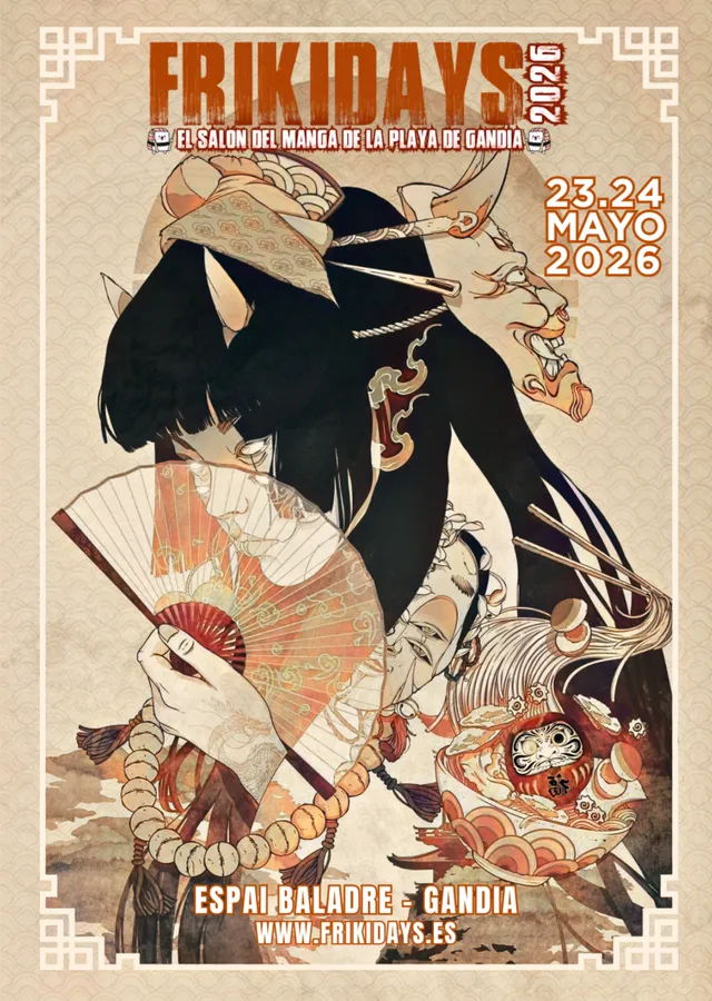 Cartel de Cortoons Gandia Frikidays 2026