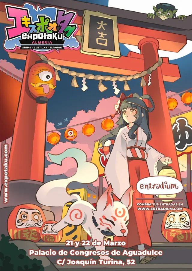 Cartel de ExpOtaku Almería 2026
