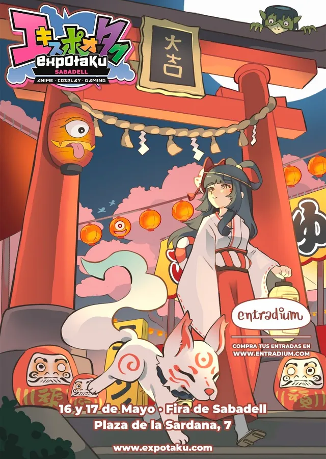Cartel de ExpOtaku Sabadell 2026