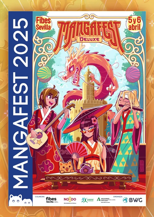 Cartel de MangaFest Sevilla 2025 - Deluxe Edition