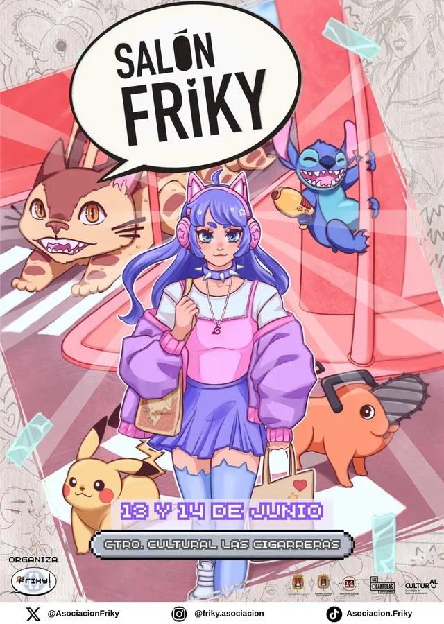 Cartel de Salón Friky 2025