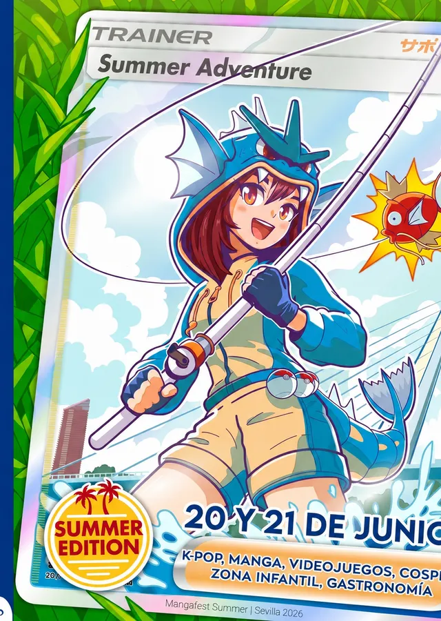 Cartel de MangaFest Sevilla 2026 - Summer Edition