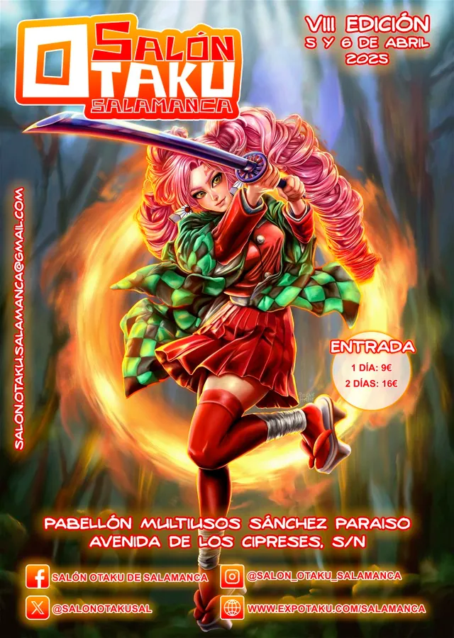 Cartel de Salon Otaku Salamanca