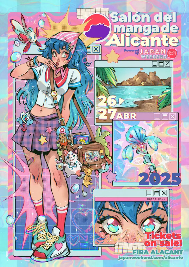 Cartel de Salón del Manga de Alicante