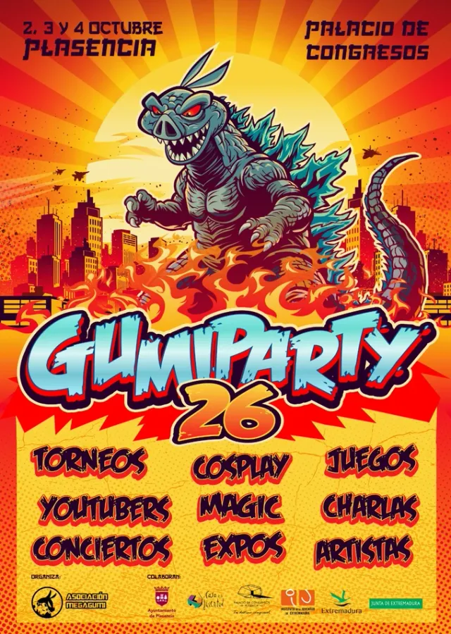 Cartel de Gumi Party 2026