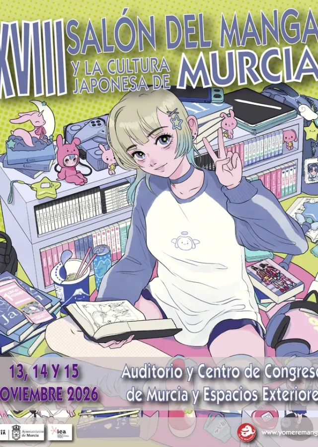 Cartel de XVII Salón del Manga y la Cultura Japonesa de Murcia