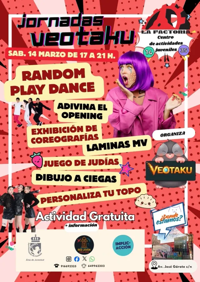 Cartel de Jornadas Veotaku 2026