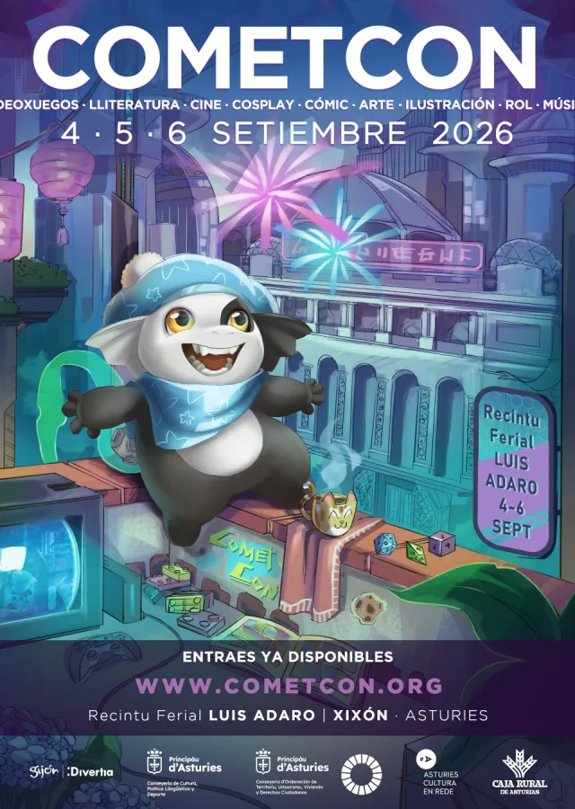 Cartel de CometCon 2026