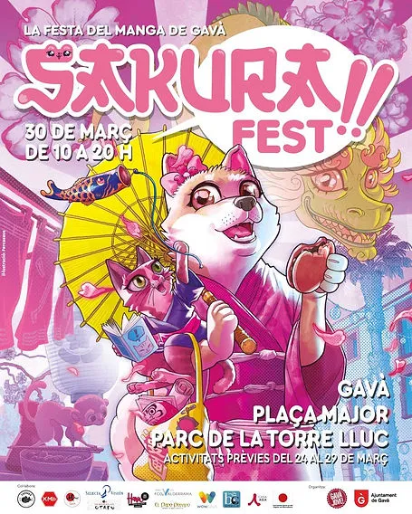 Cartel de Sakura Fest