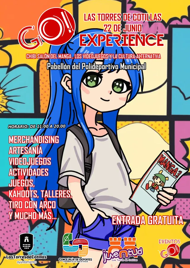Cartel de Las Torres de Cotillas Go! Experience