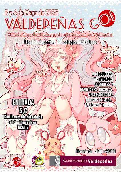 Cartel de Valdepeñas Go!